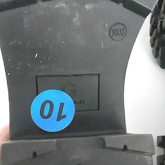 G by Guess Shoes Women's Size 10 Mary Jane Chunky Heel Buckle Strap Black Y2K - Picture 6 of 10